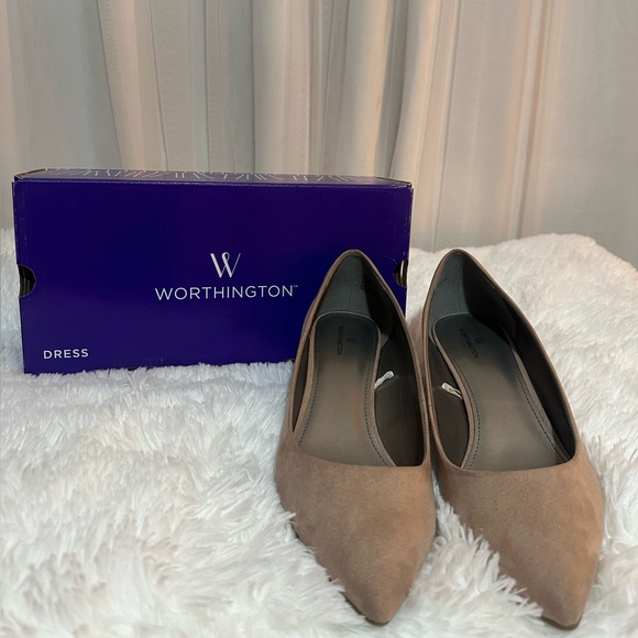 Worthington Pointy “Nougat” Heels - Picture 2 of 7